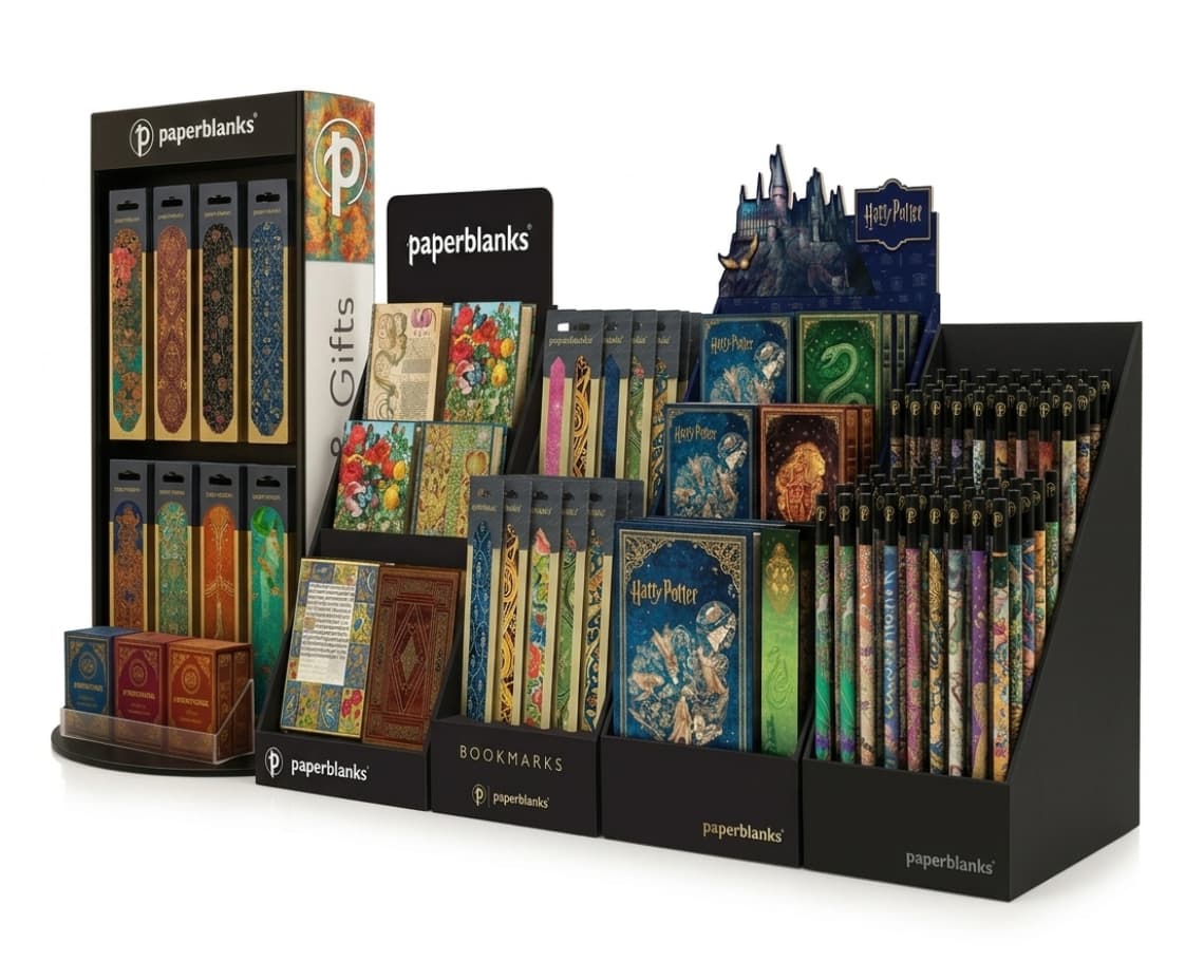 Destaque o Melhor da Paperblanks na sua Loja!