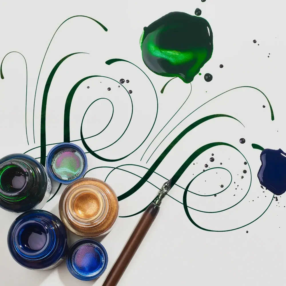 Tinta para Caligrafia